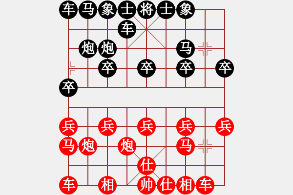 象棋棋譜圖片：20150815-20150816 第三十四屆觀(guān)音盃段甲(5) 陳品克 先負(fù) 林嘉譽(yù).PGN - 步數(shù)：10 