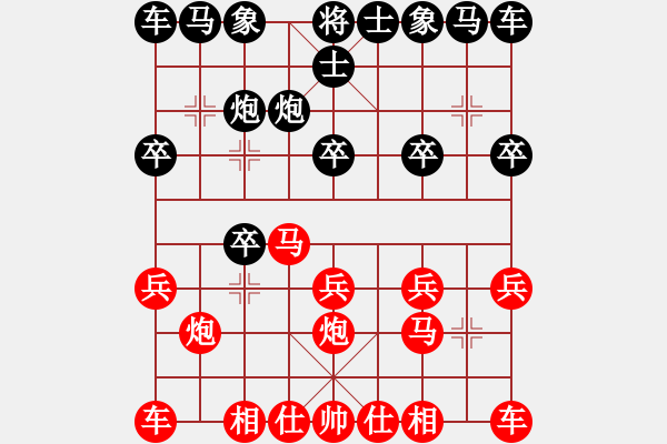 象棋棋譜圖片：‖棋家軍‖皎月[2739506104] -VS- 馬鳴遠[125691078] - 步數(shù)：10 