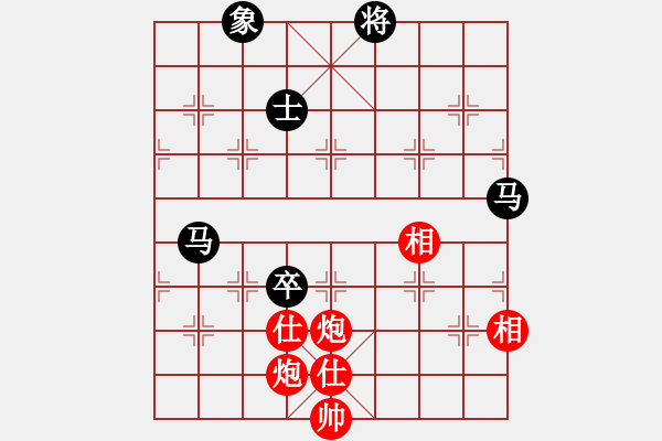 象棋棋谱图片：aayu(5r)-和-赵殿宇(9段) - 步数：200 