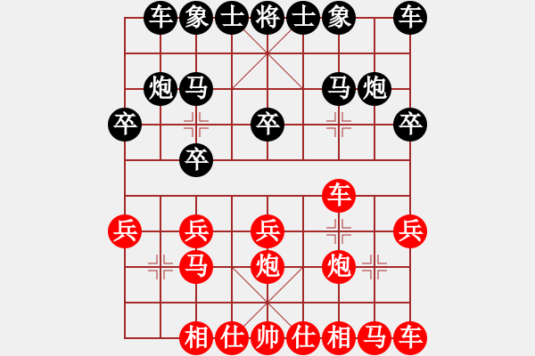 象棋棋譜圖片：棋譜001 - 步數(shù)：0 