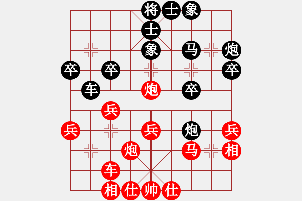 象棋棋譜圖片：幼兒園亞軍(3段)-勝-天罡地煞(3段) - 步數(shù)：30 