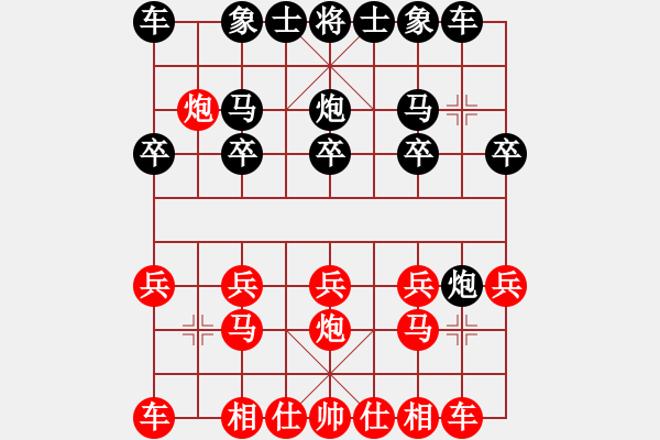 象棋棋譜圖片：鄭州高手(9級(jí))-負(fù)-獨(dú)孤棋勝(9級(jí)) - 步數(shù)：10 