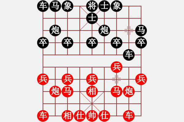 象棋棋譜圖片：清風(fēng)飄逸(1段)-負(fù)-bachai(4段) - 步數(shù)：10 