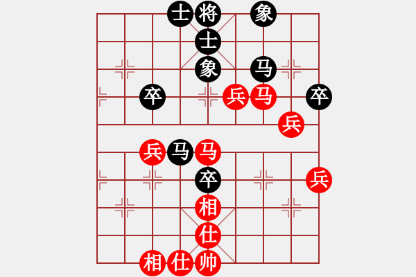 象棋棋譜圖片：金鉤炮布局(我先勝Q(mào)Q評(píng)測(cè)業(yè)四棋手) - 步數(shù)：60 