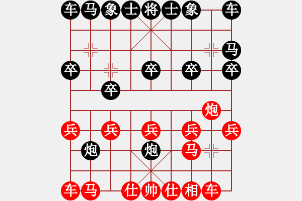 象棋棋譜圖片：棄子大師(4段)-負(fù)-qiaosaisik(2段)敢死炮開局 - 步數(shù)：10 