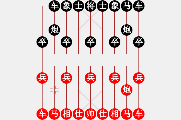 象棋棋譜圖片：6 - 步數(shù)：2 