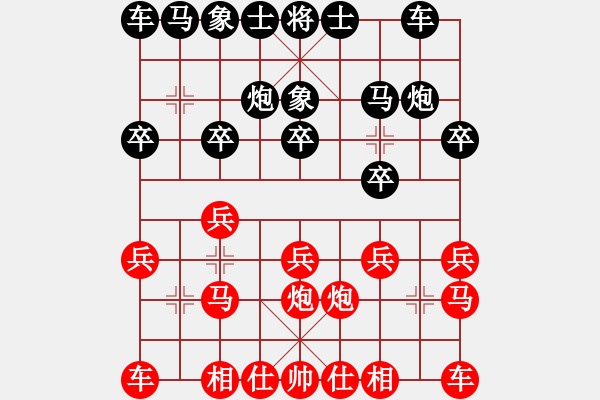 象棋棋譜圖片：小姜和老姜 - 步數(shù)：10 