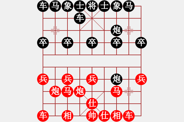 象棋棋譜圖片：飛刀之皇(3段)-負(fù)-巖溫(1段) - 步數(shù)：10 