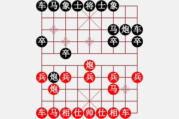 象棋棋譜圖片：2020.7.12.7棋小圣評(píng)測(cè)先勝 - 步數(shù)：10 