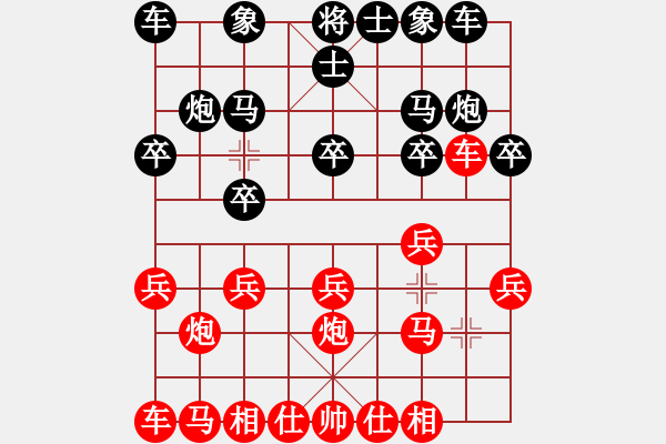 象棋棋谱图片：ynen(地煞)-和-pobo(地煞) - 步数：10 