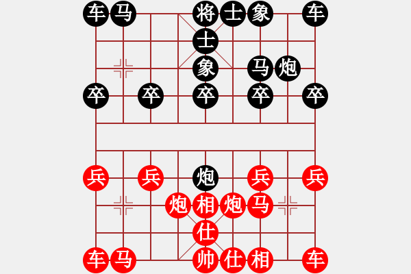 象棋棋譜圖片：bixiongVS邁園流芳(2011-9-4) - 步數(shù)：10 