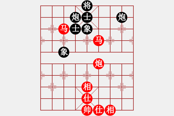 象棋棋譜圖片：248 - 雙馬炮仕相全例和雙包士象全 - 步數(shù)：18 