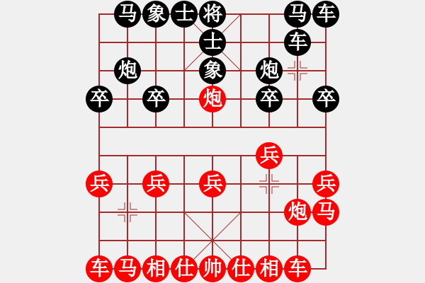 象棋棋譜圖片：第五輪 劉建國 先和 劉宗澤 - 步數：10 