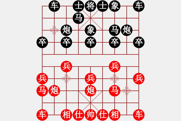 象棋棋譜圖片：印度理工(9段)-勝-wanwei(9段) - 步數：10 