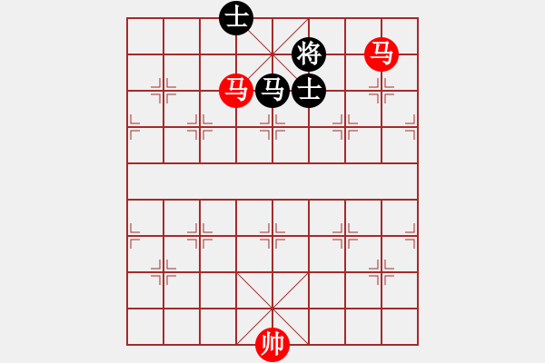 象棋棋譜圖片：038 雙馬勝馬雙仕 - 步數(shù)：20 