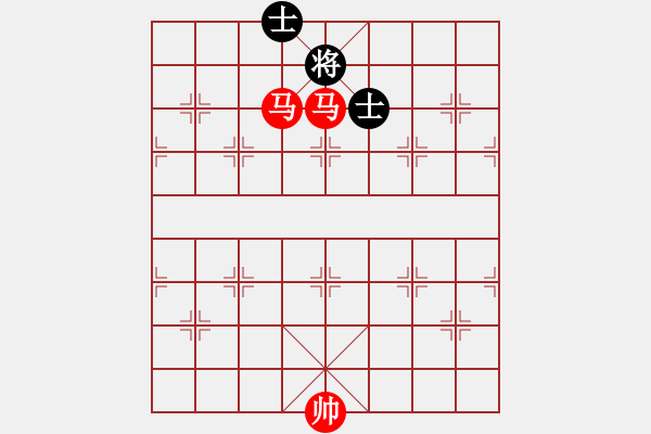 象棋棋譜圖片：038 雙馬勝馬雙仕 - 步數(shù)：23 