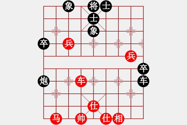 象棋棋譜圖片：九天(9段)-和-吸毒歐陽瘋(9段) - 步數(shù)：60 