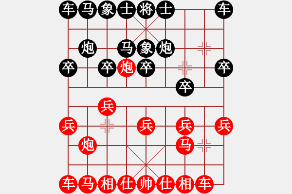 象棋棋譜圖片：葬心紅勝KK7771882【仙人指路對飛象】 - 步數(shù)：10 