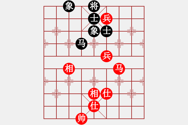 象棋棋谱图片：李轩       先和 李雪松     - 步数：120 