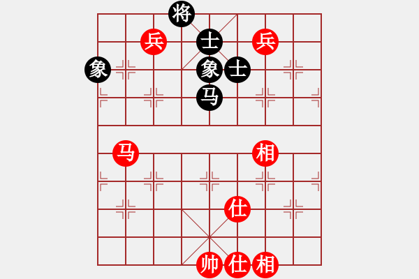 象棋棋谱图片：李轩       先和 李雪松     - 步数：170 