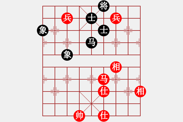象棋棋谱图片：李轩       先和 李雪松     - 步数：180 
