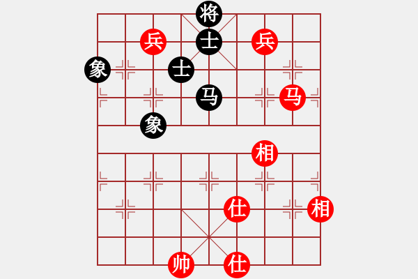象棋棋谱图片：李轩       先和 李雪松     - 步数：186 