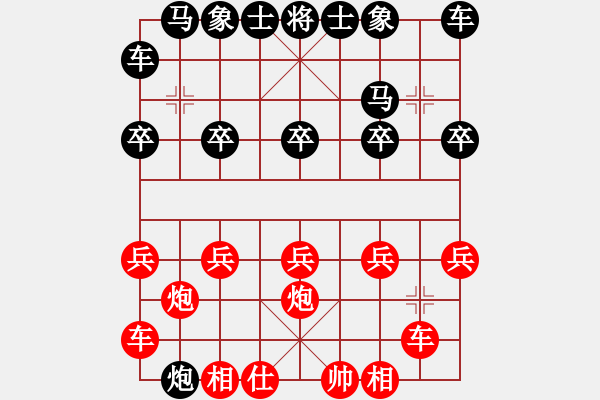 象棋棋譜圖片：緣分的天空 雙滑車 勝 淡雅飄香 - 步數(shù)：10 