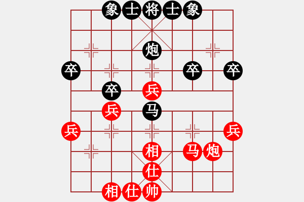 象棋棋譜圖片：絎 眾鍏ㄥ浗鍥藉簡璞℃閿︽爣璧涚涓夎疆 鍒樻壙涓 (鏌 ) 鍏堝拰 璁歌儨(鍚 ) - 步數(shù)：40 