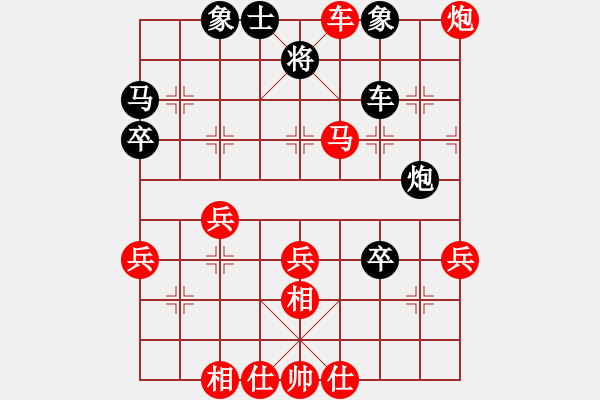 象棋棋譜圖片：宇宙之龍(5段)-勝-花柳插插(2段) - 步數(shù)：47 