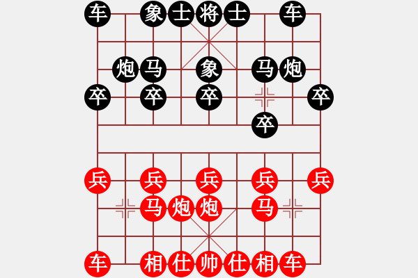 象棋棋譜圖片：陜群-適情雅趣VS星海賭王(2015-6-7) - 步數：10 