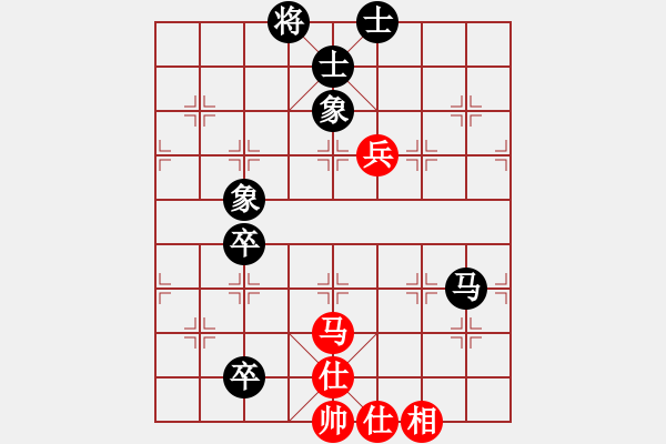 象棋棋譜圖片：黑龍?zhí)煜?天罡)-和-殺過幾頭豬(無極) - 步數(shù)：150 