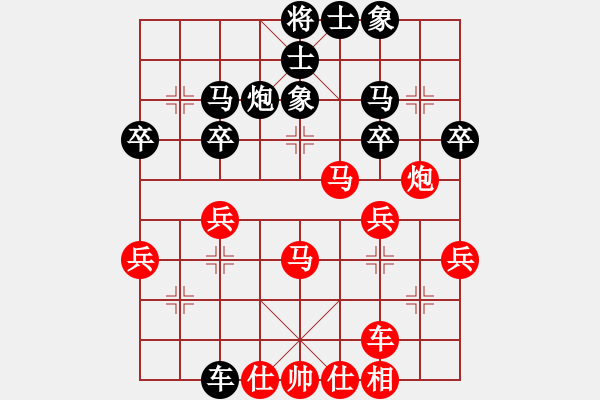 象棋棋譜圖片：2018貴州第十六屆棋王賽羅未華先勝高明海6 - 步數(shù)：30 