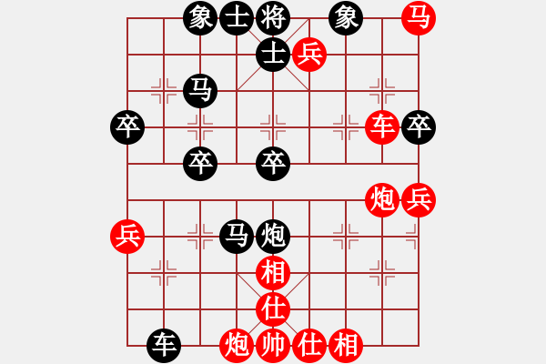 象棋棋譜圖片：封阻底布 二線橫殺 08 - 步數(shù)：0 