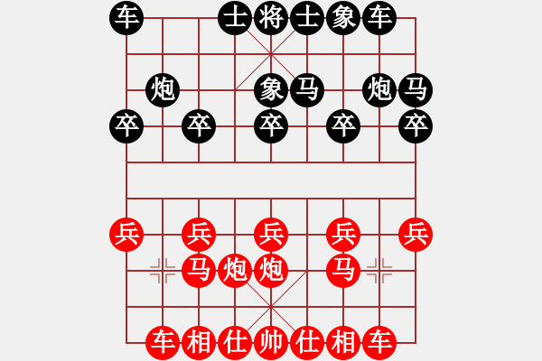 象棋棋譜圖片：象棋愛(ài)好者挑戰(zhàn)亞艾元小棋士 2024-02-22 - 步數(shù)：10 