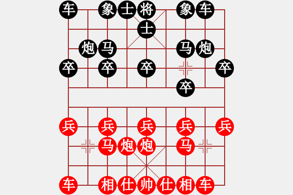 象棋棋譜圖片：2 - 步數(shù)：10 