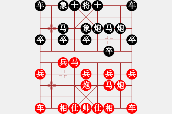 象棋棋譜圖片：純?nèi)松先A山(9星)-負(fù)-臭棋一步(8星) - 步數(shù)：10 