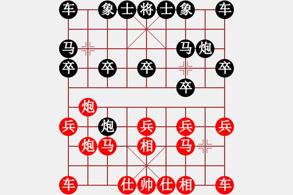 象棋棋譜圖片：學棋者王國勇002VS我們是相飛田 - 步數(shù)：10 