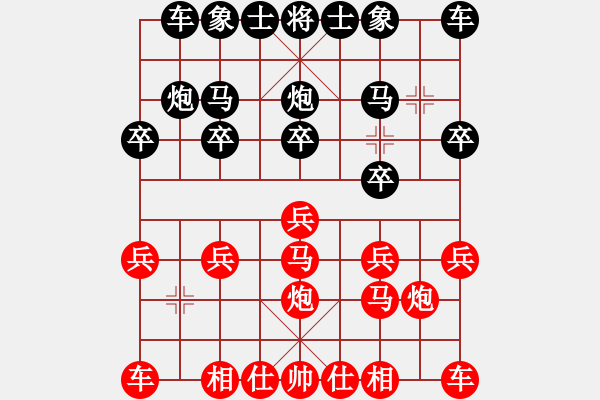 象棋棋譜圖片：兩頭蛇[406039482] -VS- 敦煌葡萄[1909059998] - 步數(shù)：10 