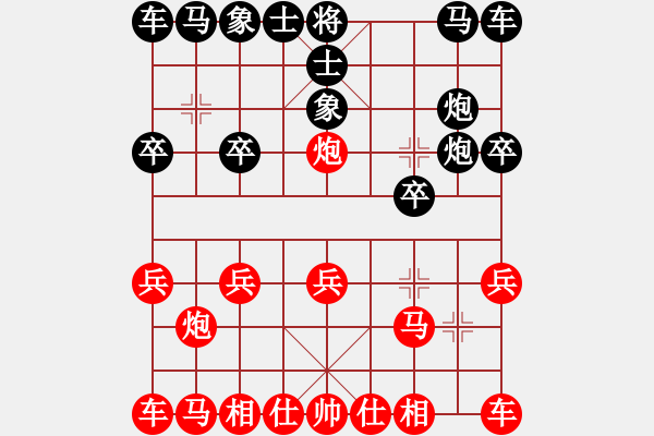 象棋棋譜圖片：一線之間[2633993492] -VS- 九霄云外[396878078] - 步數(shù)：10 