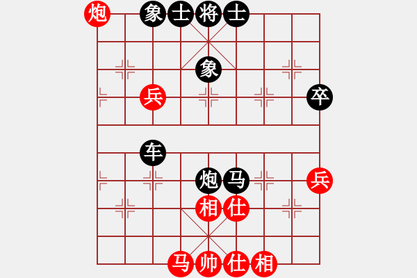 象棋棋譜圖片：亭亭(日帥)-和-天馬心空(7段) - 步數：60 