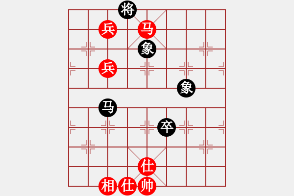 象棋棋譜圖片：棋局-4 1aN B - 步數(shù)：110 