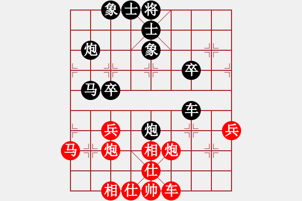 象棋棋譜圖片：中國香港 黃志強(qiáng) 負(fù) 中國香港 陳強(qiáng)安 - 步數(shù)：40 