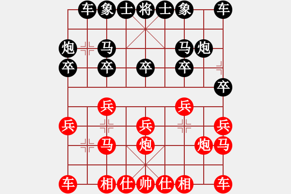 象棋棋谱图片：wwwboo(5r)-负-正阳无敌手(1段) - 步数：10 