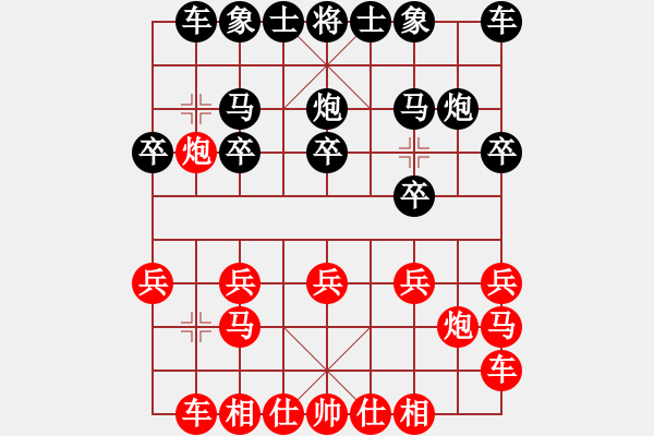 象棋棋譜圖片：柳林風(fēng)笑(1段)-負(fù)-夏楠(9段) - 步數(shù)：10 