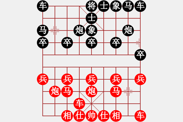 象棋棋譜圖片：橫才俊儒[292832991] -VS- 恭喜發(fā)財(cái)[1361812446] - 步數(shù)：10 