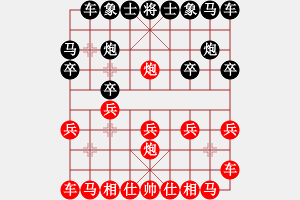 象棋棋譜圖片：進兵對卒底炮 nzbdwmsuna勝昆明無敵 - 步數：9 