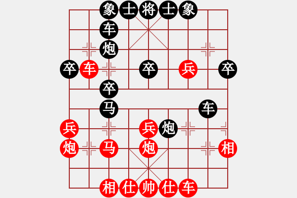 象棋棋譜圖片：Nguy 7877;n C 244;ng Ch 432; 417;ng ( KHO ) 0- - 步數(shù)：40 