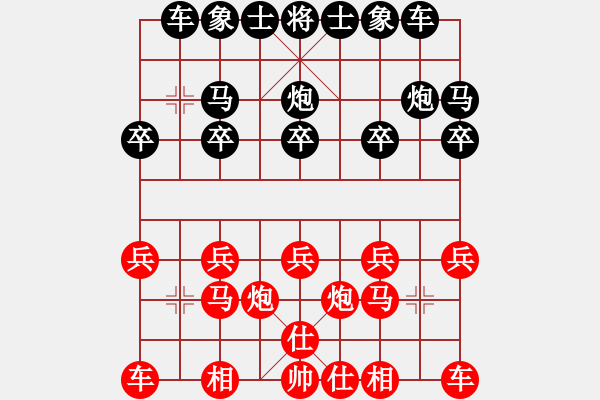 象棋棋譜圖片：閘斗只出發(fā)（榮譽(yù)特大2）先負(fù)于斯為盛（榮譽(yù)特大2）202401212136.pgn - 步數(shù)：10 