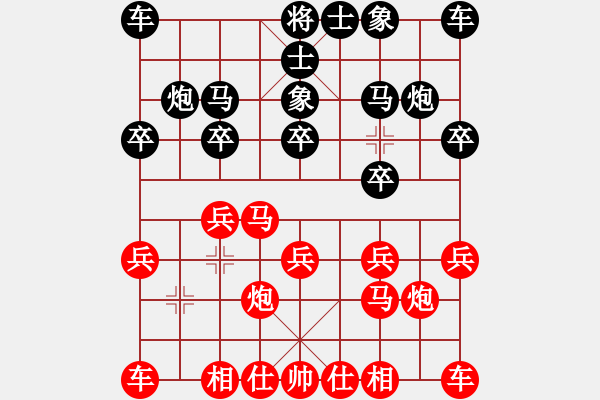 象棋棋譜圖片：小俊(9段)-勝-七仙女(9段) - 步數(shù)：10 