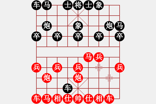 象棋棋譜圖片：菜菜杯對局選 劍客勝大頭月 - 步數：10 